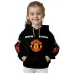 Customized Manchester United Punisher Skull Black Hoodie Best Selling
