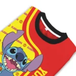 Customized Manchester United Stitch Art Prints Red Sweater Best Selling