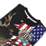 Customized Newcastle United American Flag Claw Sweater Best Selling