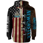 Customized Newcastle United American Pride Hoodie Best Selling