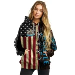Customized Newcastle United American Pride Hoodie Best Selling