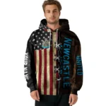 Customized Newcastle United American Pride Hoodie Best Selling