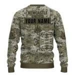 Customized Newcastle United Camouflage Blend Sweater Best Selling