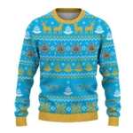 Customized Newcastle United Christmas Designs Blue Sweater Best Selling