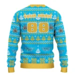 Customized Newcastle United Christmas Designs Blue Sweater Best Selling