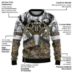 Customized Newcastle United Deer Antlers Sweater Best Selling