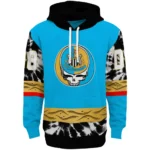 Customized Newcastle United Grateful Vibes Blue Hoodie Best Selling