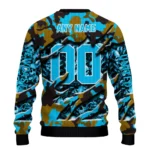 Customized Newcastle United Skull Horde Blue Sweater Best Selling