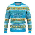 Customized Newcastle United Tent Stripes Blue White Sweater Best Selling