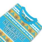 Customized Newcastle United Tent Stripes Blue White Sweater Best Selling