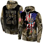 Customized Newcastle United Tree Camo Hoodie Best Selling