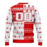 Customized Nottingham Forest Christmastree Bands White Sweater Best Selling