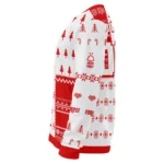 Customized Nottingham Forest Christmastree Bands White Sweater Best Selling