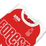Customized Nottingham Forest Flame Border Red Sweater Best Selling