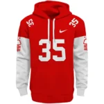 Customized Nottingham Forest Minimal Design Red Hoodie Best Selling