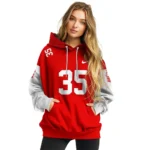Customized Nottingham Forest Minimal Design Red Hoodie Best Selling