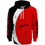 Customized Nottingham Forest Minimalist Design Red Black Hoodie Best Selling