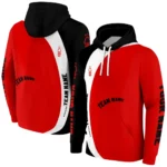 Customized Nottingham Forest Minimalist Design Red Black Hoodie Best Selling
