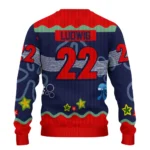 Customized Nottingham Forest Spongebob Designs Blue Sweater Best Selling