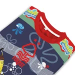 Customized Nottingham Forest Spongebob Designs Blue Sweater Best Selling