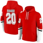 Customized Nottingham Forest Striped Sleeves Red Hoodie Best Selling