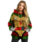 Customized Nottingham Forest Superhero Armor Red Green Hoodie Best Selling