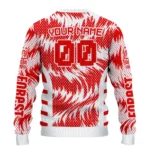 Customized Nottingham Forest Swirl Flow Red Sweater Best Selling