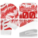 Customized Nottingham Forest Swirl Flow Red Sweater Best Selling