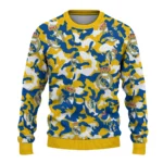 Customized Real Madrid Camouflage Motif Sweater Best Selling