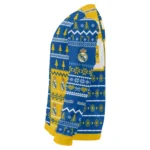 Customized Real Madrid Christmastree Bands White Sweater Best Selling