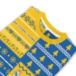 Customized Real Madrid Christmastree Bands White Sweater Best Selling