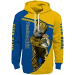 Customized Real Madrid Groot Yellow Hoodie Best Selling