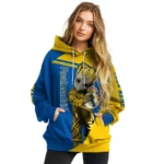 Customized Real Madrid Groot Yellow Hoodie Best Selling