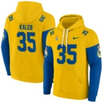 Customized Real Madrid Minimal Design Yellow Hoodie Best Selling