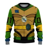 Customized Real Madrid Ninja Turtle Sweater Best Selling