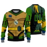Customized Real Madrid Ninja Turtle Sweater Best Selling