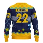 Customized Real Madrid Spongebob Designs Blue Sweater Best Selling