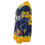 Customized Real Madrid Spongebob Designs Blue Sweater Best Selling