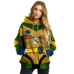 Customized Real Madrid Superhero Armor Yellow Green Hoodie Best Selling