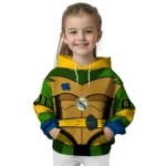 Customized Real Madrid Superhero Armor Yellow Green Hoodie Best Selling