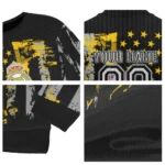 Customized Real Madrid Vintage Usa Flag Black Sweater Best Selling