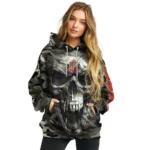 Customized Sunderland Camo Skull Hoodie Best Selling