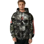Customized Sunderland Camo Skull Hoodie Best Selling