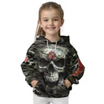 Customized Sunderland Camo Skull Hoodie Best Selling