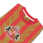 Customized Sunderland Chevron Rows Red Sweater Best Selling