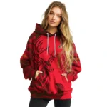 Customized Sunderland Deer Silhouette Red Hoodie Best Selling