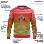 Customized Sunderland Diamond Mesh Sweater Best Selling