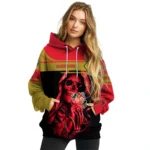 Customized Sunderland Grim Reaper Red Black Hoodie Best Selling