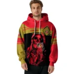 Customized Sunderland Grim Reaper Red Black Hoodie Best Selling