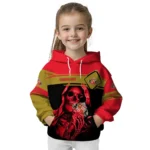 Customized Sunderland Grim Reaper Red Black Hoodie Best Selling